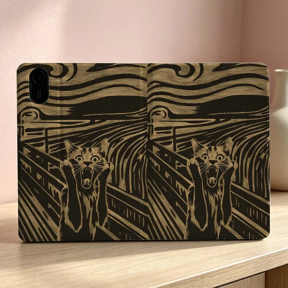 Чехол для планшета Xiaomi Redmi Mi Pad 8 7 6 5 4 2 SE K Pro Max Ultra Poco Pad с дизайном «Черная кошка» (art.: 3920db94d2cea) - 3920db94d2cea