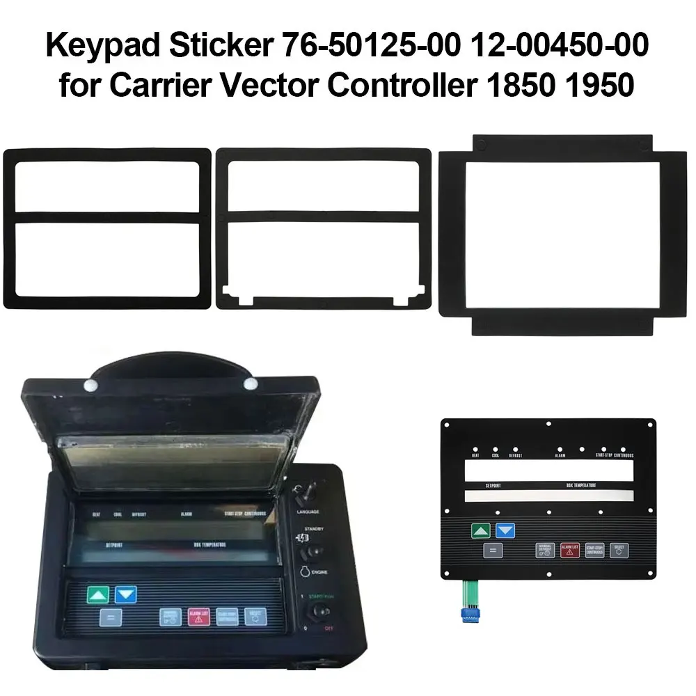 Фото Наклейка на клавиатуру 76-50125-00 12-00450-00 для контроллера Carrier Vector 1950 1850 №1
