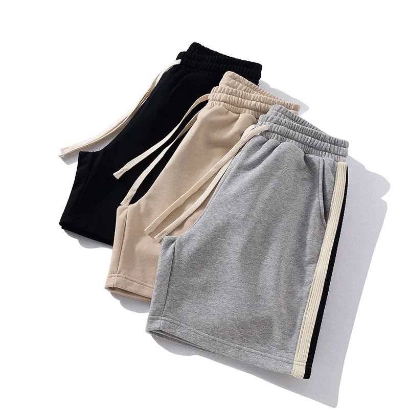 2023 American Shorts Men's Ins Fashion Brand Straight Basketball Sports Pants Summer Loose Casual Capris