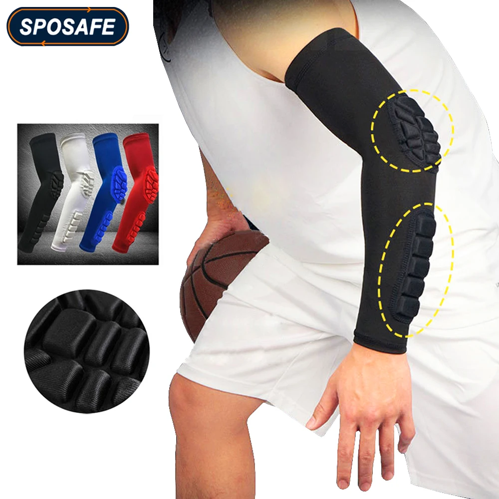 1 pieza de manga deportiva para el brazo, coderas transpirables, Protector de soporte para correr, ciclismo, baloncesto, fútbol, voleibol y Tenis