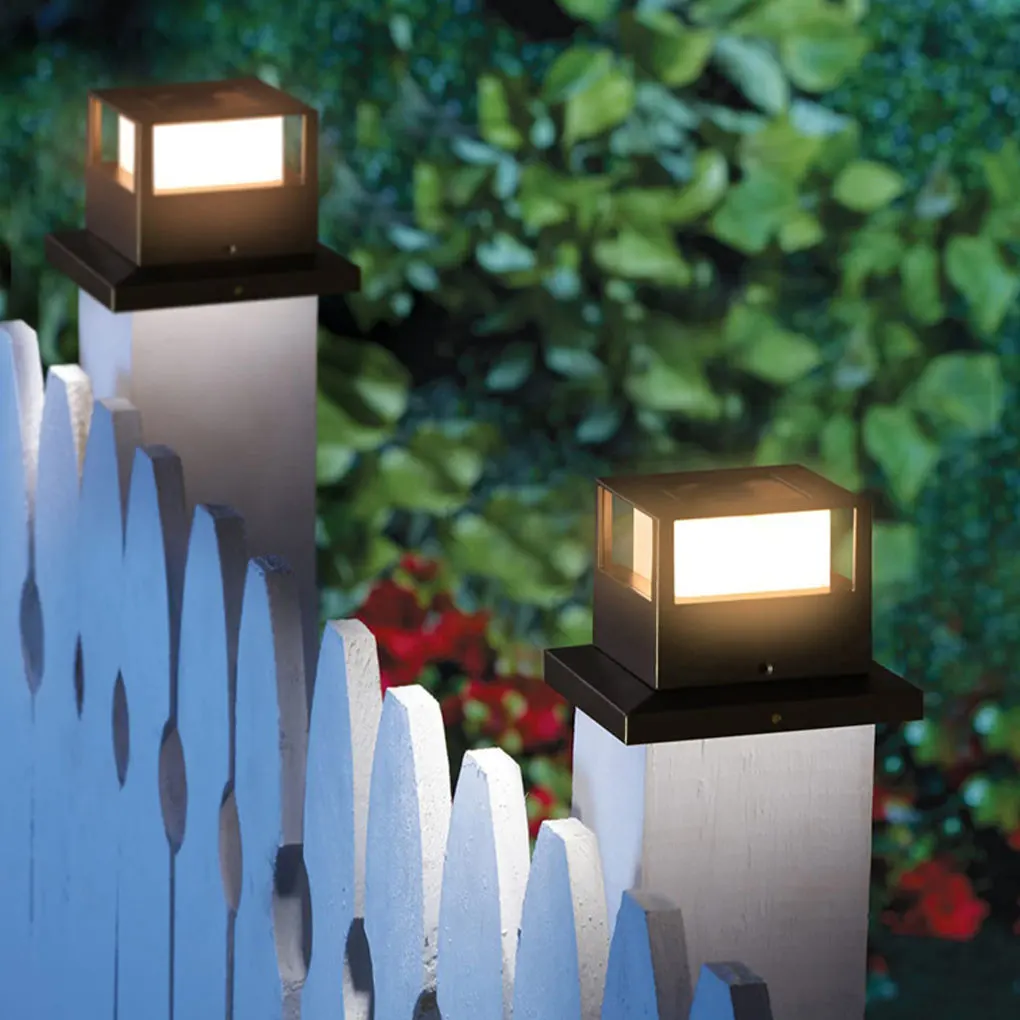 

Solar Light Outdoor Garden Pathway Patio Porch Backyard Driveway Courtyard Walkway Lawn Road Fence Landscape Lamp