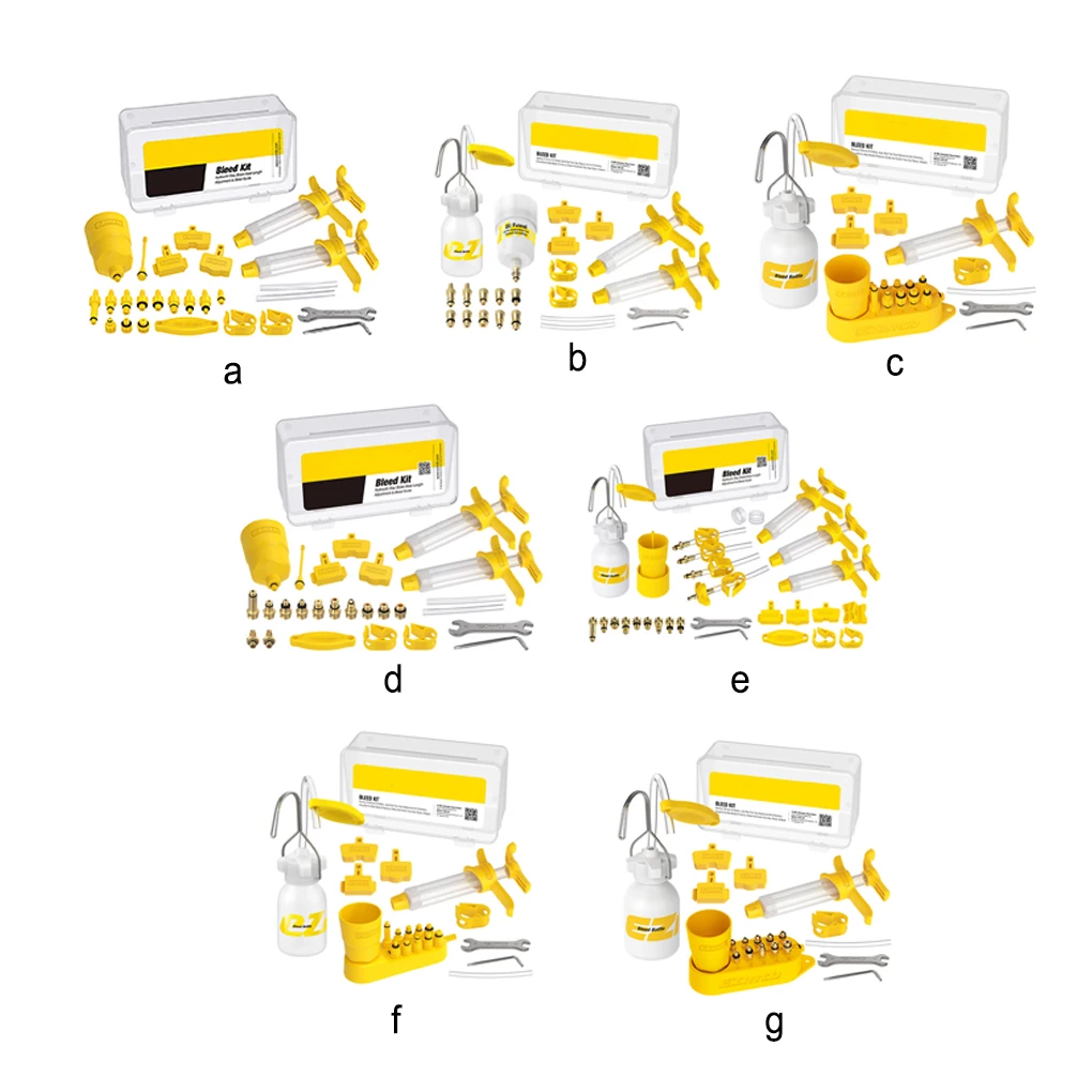 

Maintenance Tools Ergonomics Plastics Convenience Wide Use Bike Maintain Brake Bleed Kit Bicycle Disc Tool Type 4