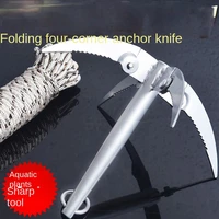 water grass anchor knife fishing water grass knife stainless steel fishing cutting water grass knife fishing tools cleaning