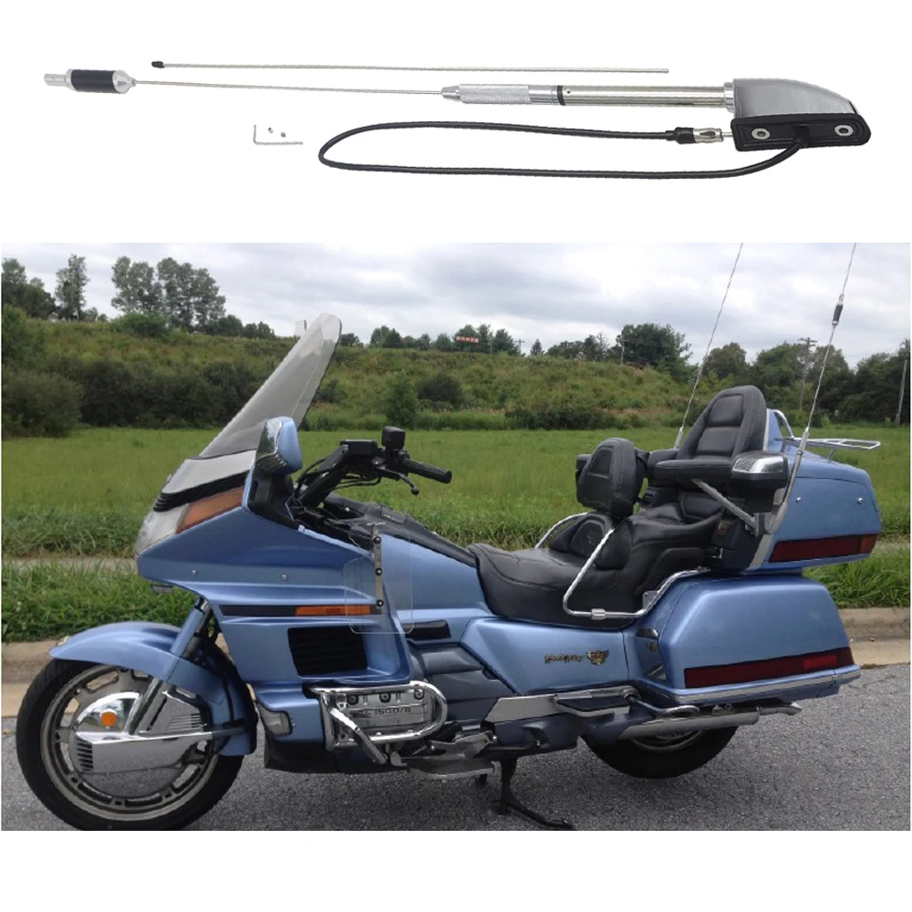 

Glodwing GL1800 Accessories GL1500 Motorcycle Chrome Kit GL1800P GL1800H Antenna Audio Comfort Navi For Honda GL1800A 2001-2014