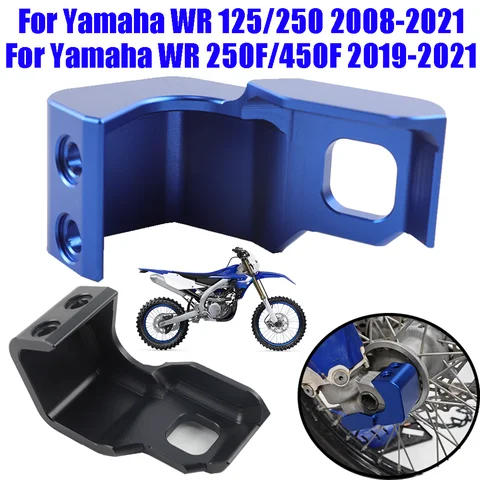 Для Yamaha WR125 WR250 WR250F WR450F WR 125 250 250F 450F аксессуары для мотоциклов правая передняя нижняя вилка, защита для обуви