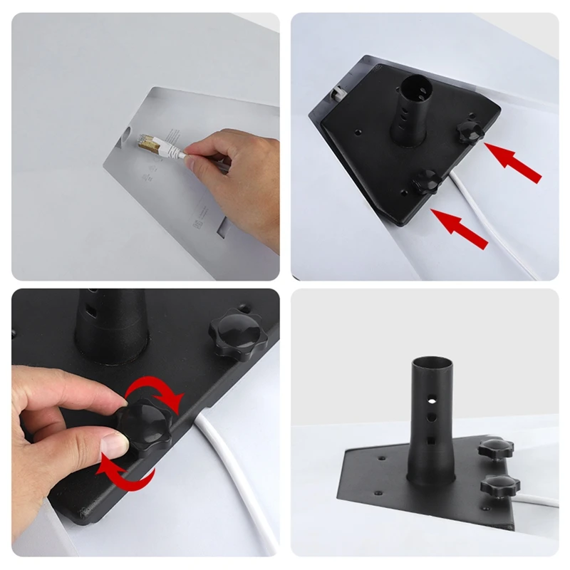 Настенный комплект совместимый кронштейн для спутникового приемника