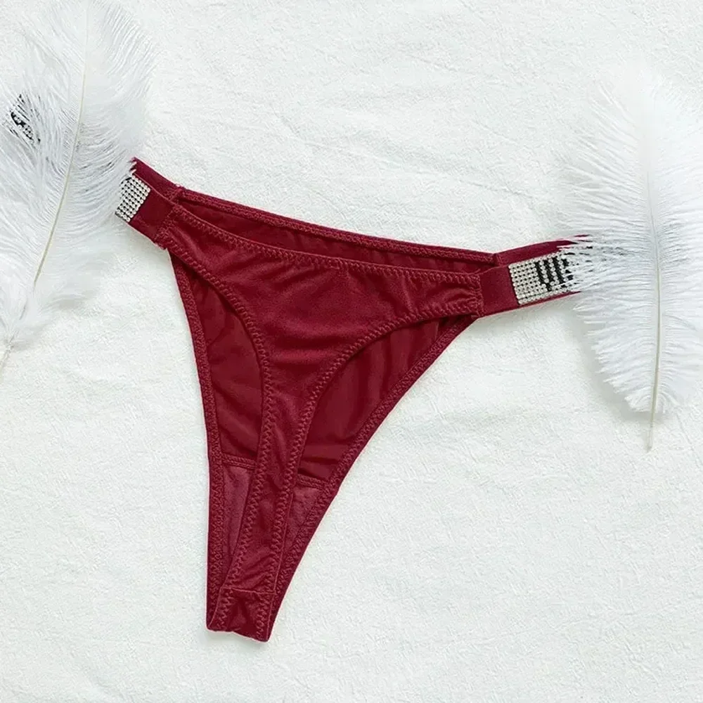 Женские трусы-стринги из cetim цвет в ассортименте