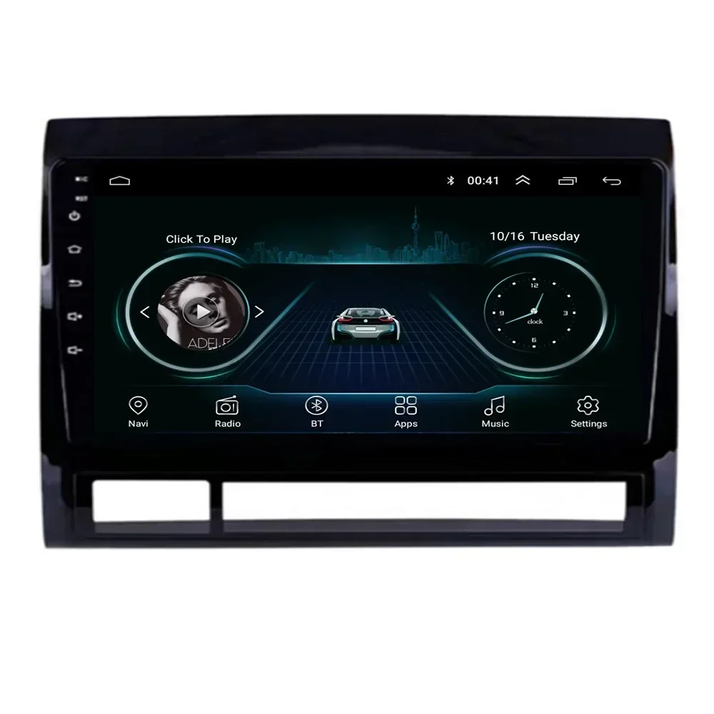 For Toyota Tacoma 2 N200 Hilux 2005-2015 Car Radio 4G WIFI Navigation GPS Android 13 Carplay Auto DVD Player din