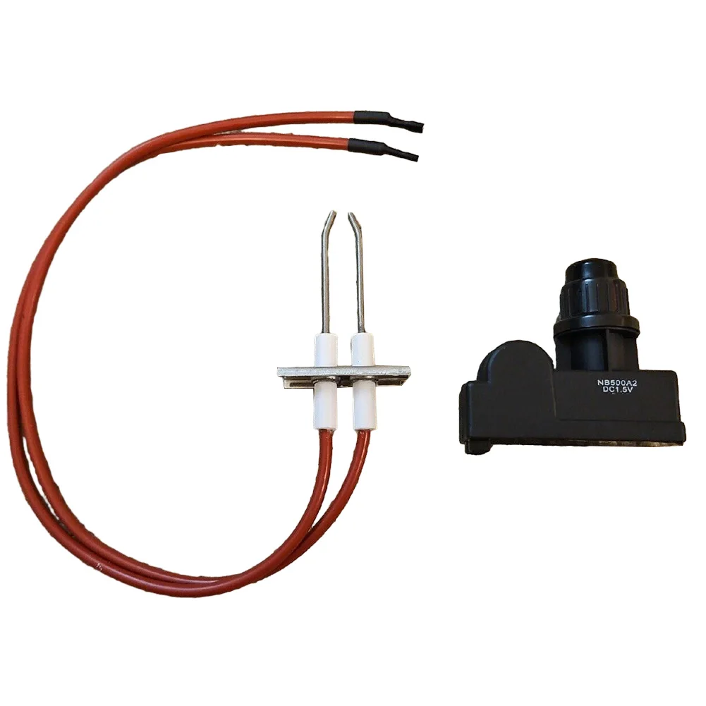 

High Efficiency Ignition Kit for Gas Appliances Electronic Ignition Dual Outlets Suitable for Grill Heater Water Heater