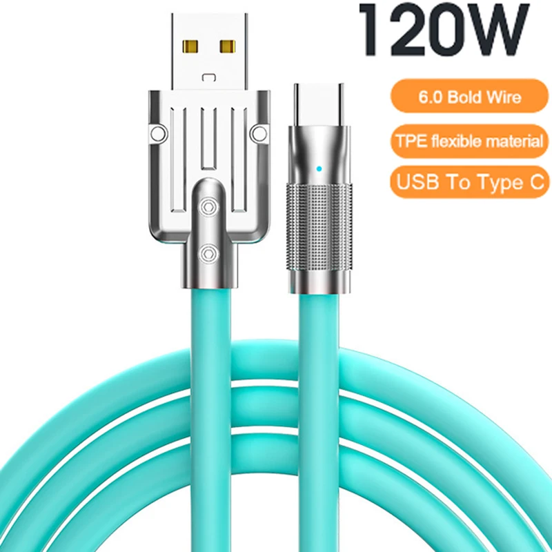 Кабель USB Type-C для быстрой зарядки Samsung Galaxy A03 Cor, 120 Вт, 6 А Кабель USB Type-C для быстрой зарядки Samsung Galaxy A03 Cor, 120 Вт, 6 А