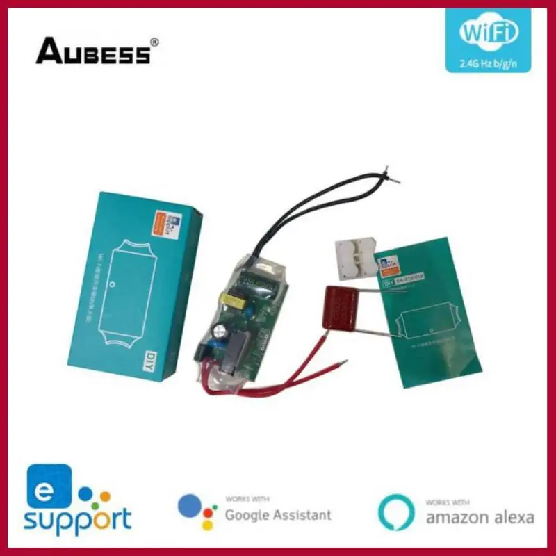 

EWeLink WIFI Smart Light Switch DIY Single Fire Switch Modification Module No Neutral Wire Need Works With Alexa Google Home