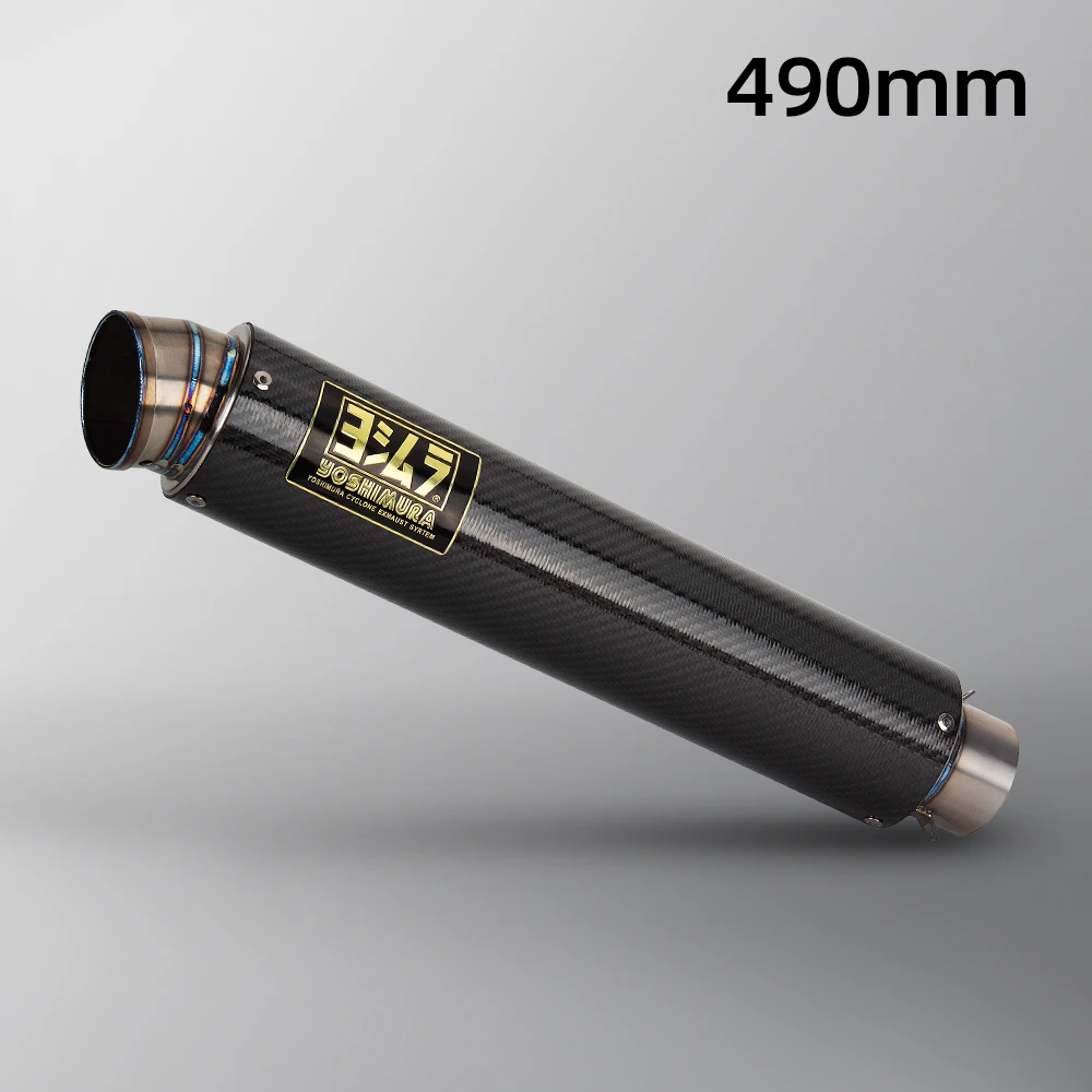 Универсальная выхлопная труба мотоцикла Yoshimura GP Racing титановая карбоновая