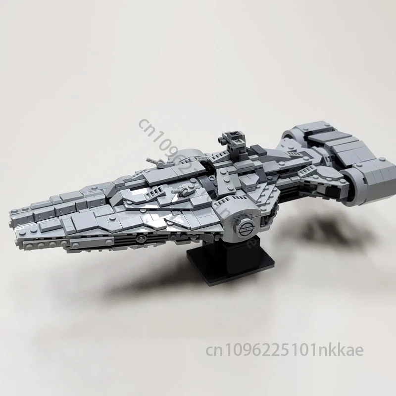 Фото НОВЫЙ Imperial Light Cruiser Дисплей Строительные блоки Модель DIY Звездный корабль Серия Космический корабль Сборка кирпичей Детские игрушки Рождественские подарки №1