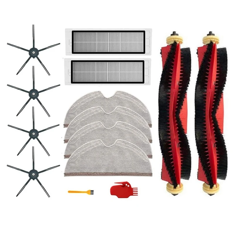 

1 Set Main Side Brush Hepa Filter Mop Replacement For Xiaomi Roborock S6 S60 S65 S5 Max S6 Max V S6 Pure Robot Vacuum Cleaner
