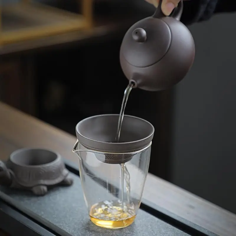 Фильтр для чая из фиолетовой глины фильтр сепаратор исинской аксессуары