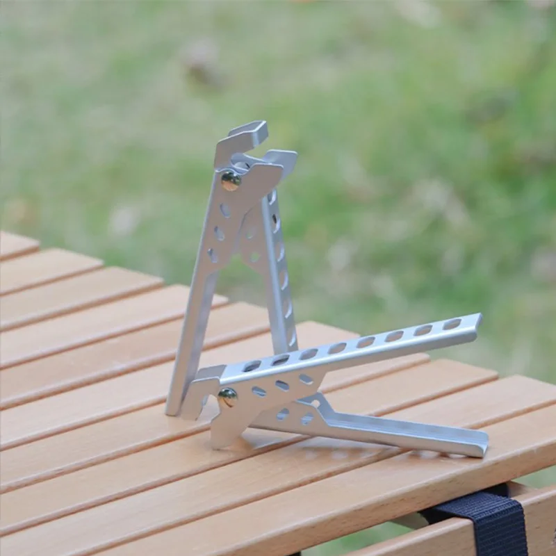 

RUNGEASINI Anti-Scalding Clip Pot Gripper Outdoor Picnic Tableware Accessories BBQ Clamp Aluminum Alloy Microwave Oven Food Clip