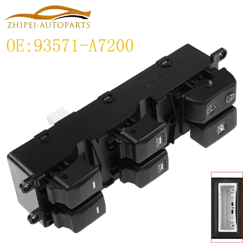 

Переключатель электростеклоподъемника 93571-A7200 93571A7200 для Kia Forte 2014 2015 2016 2017 2018