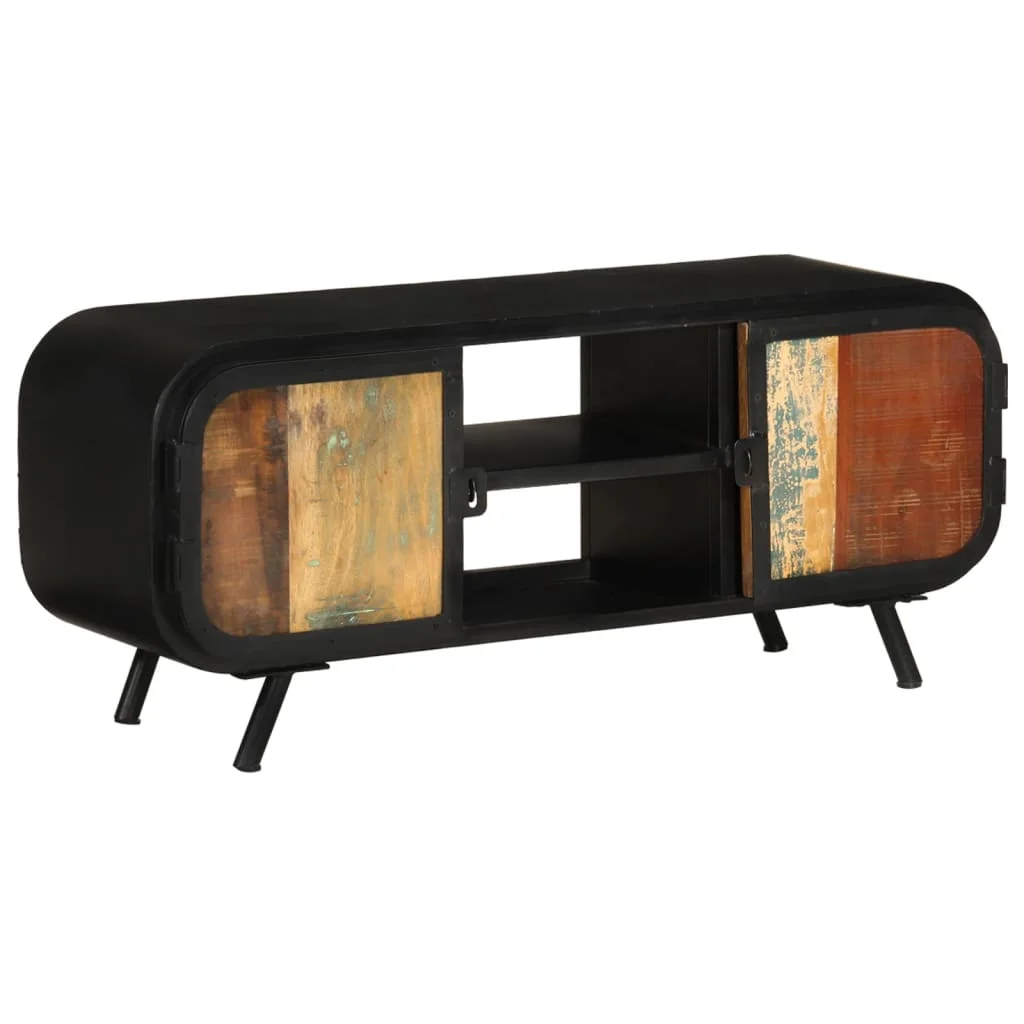 

TV Cabinet, TV Stands, 110x30x45 cm Solid Reclaimed Wood