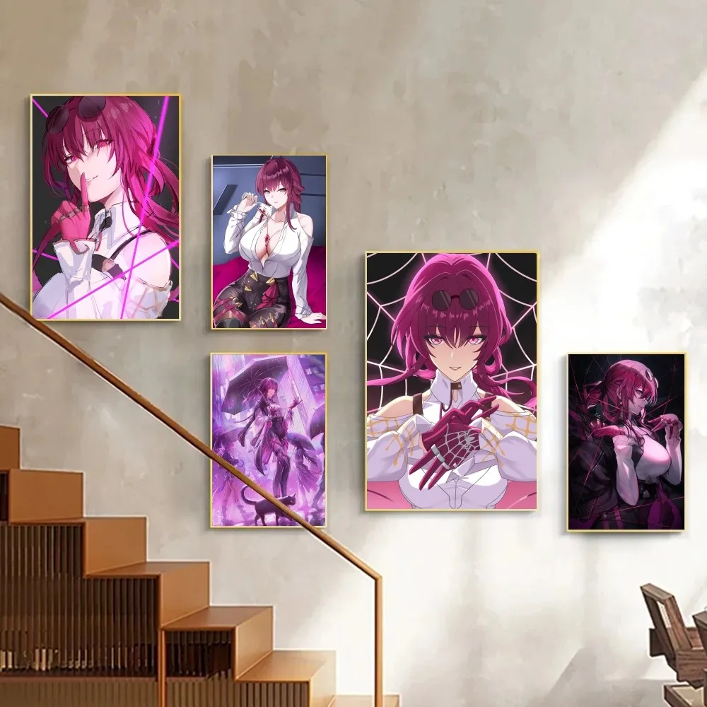 1 шт. игровой плакат Honkai со звездами художественный cafuka Настенный декор для