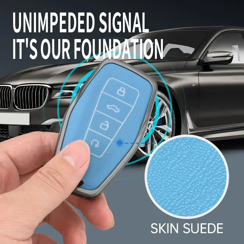 Чехол для ключа автомобиля защитный чехол Geely Coolray X6 Atlas Monjaro Tugella Geometry C Emgrand Global Kulrey