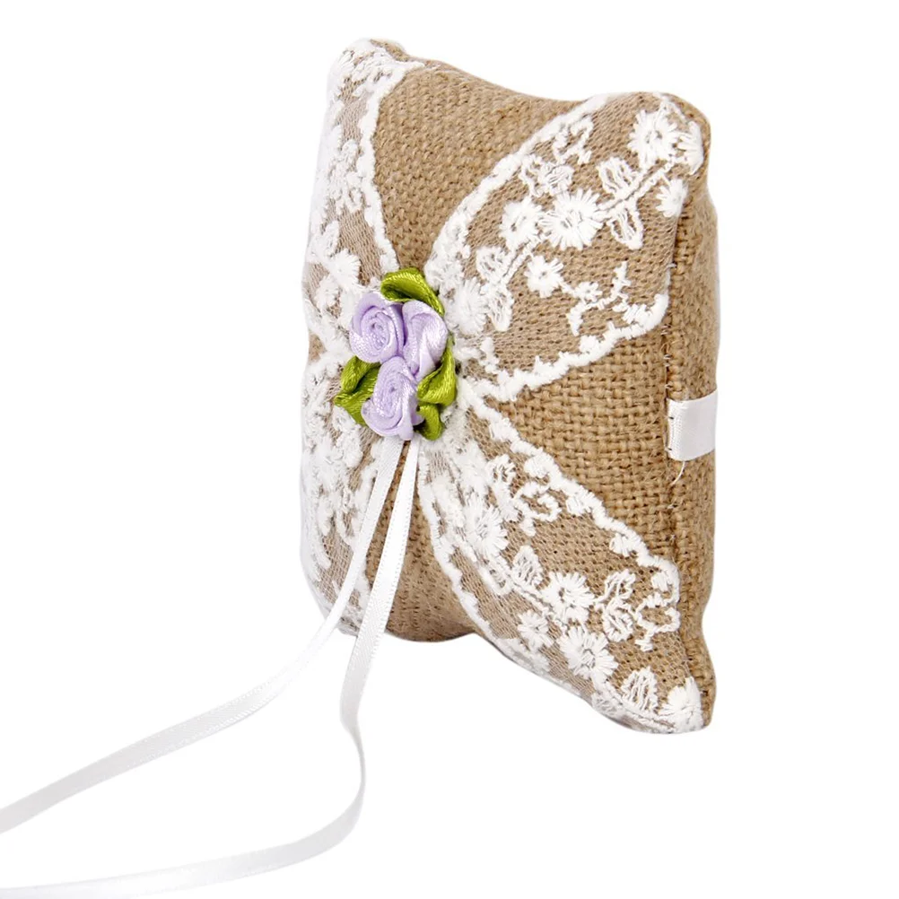 10*10 см подушка в западном стиле кольца для невесты подушки кровати свадебное