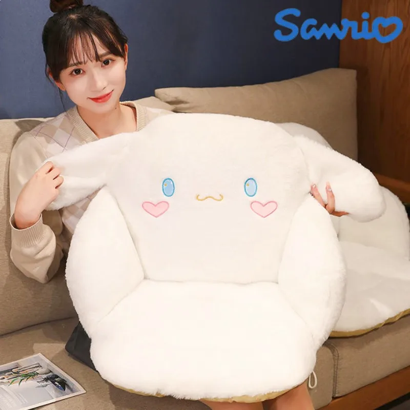 

Sanrio Kuromi Cinnamoroll My Melody Pompompurin Pochacco Plush Bench Cushion Kawaii Anime Cute Doll Plushie Thick Cushion Gift