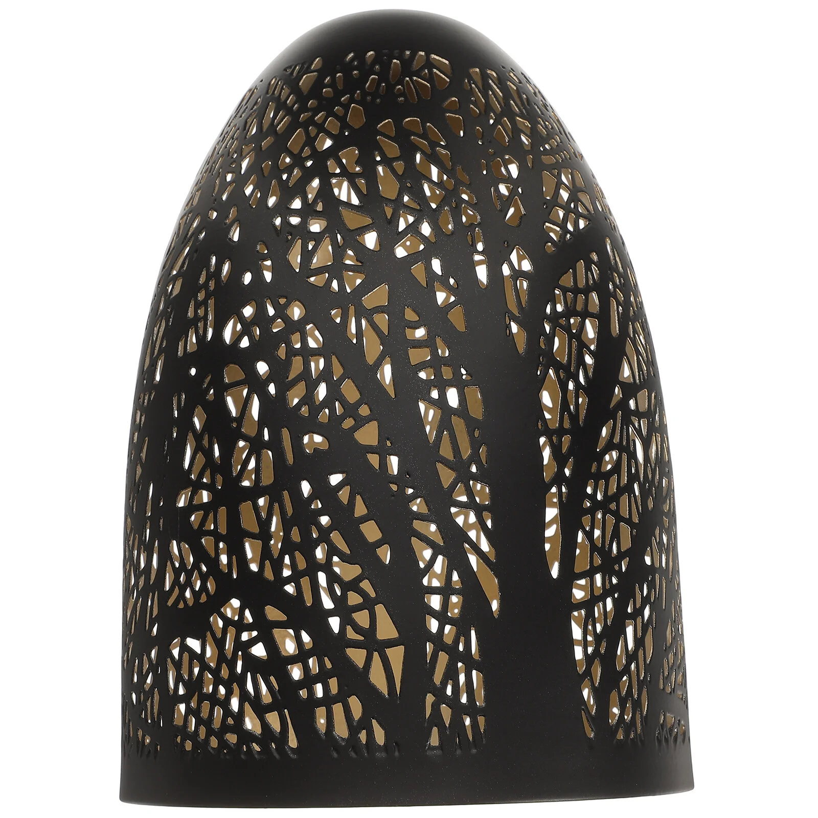 

Wrought Iron Hollow Lampshade Pendant Large Small Shades Table Decorate Light Covers Retro