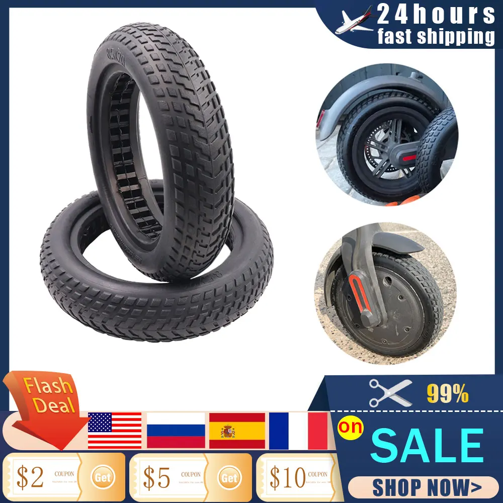 

8.5 inch Updated Scooter Hollow Solid Tire For XIAOMI PRO MIJIA M365 Electric Scooter Anti-Explosion Tire Damping Solid Tyre