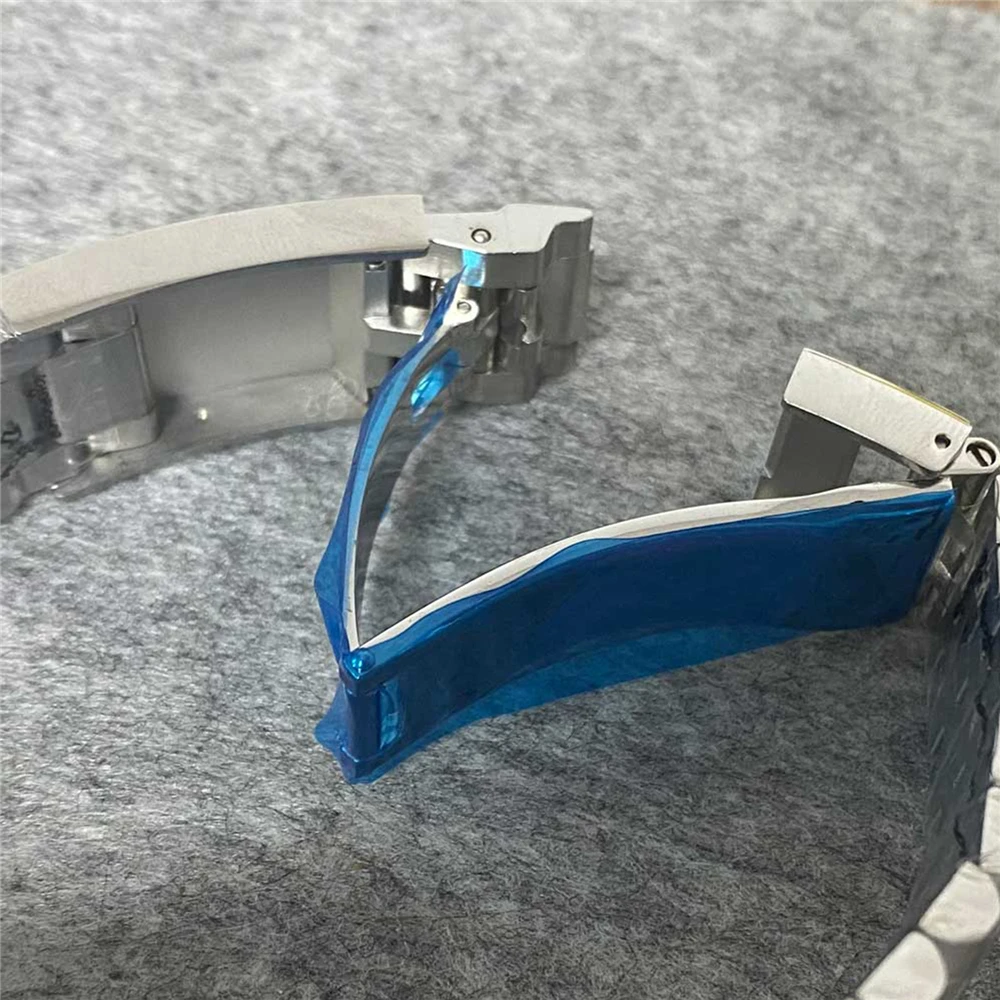 39MM Case for NH35/NH36 Movement Transparent Bottom Stainless Steel Watch Case+Strap Modification Kits