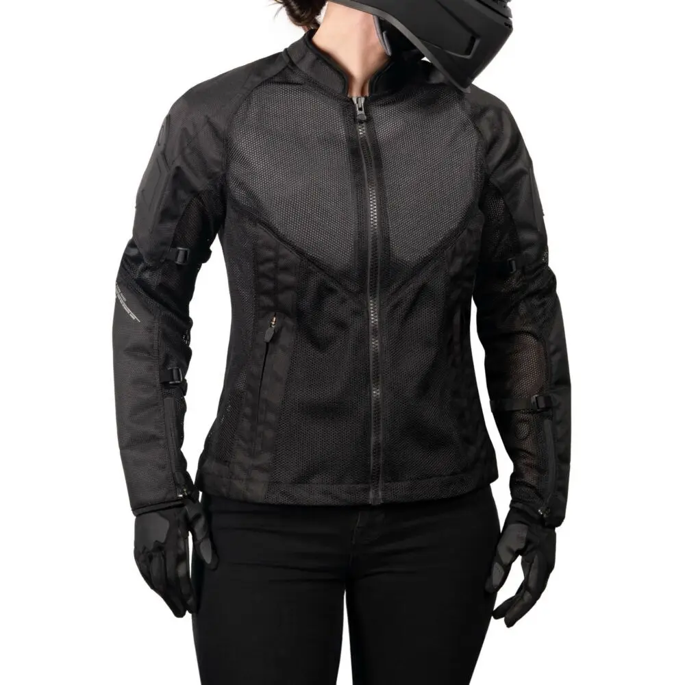 Фото Icon Mesh AF2 Ce Wmn Stealth мотокуртка черная №2