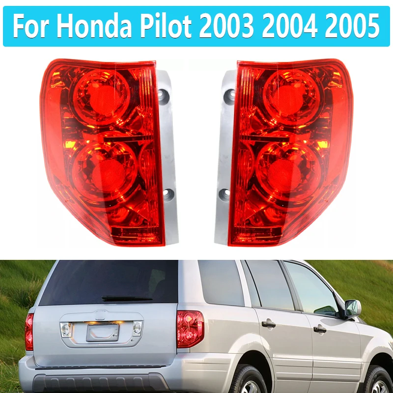 Фото Задний фонарь для Honda Pilot 2003 04 2005, задний фонарь, задний фонарь дальнего света, фонарь заднего хода, стоп-сигнал стояночного тормоза без лампочек №1