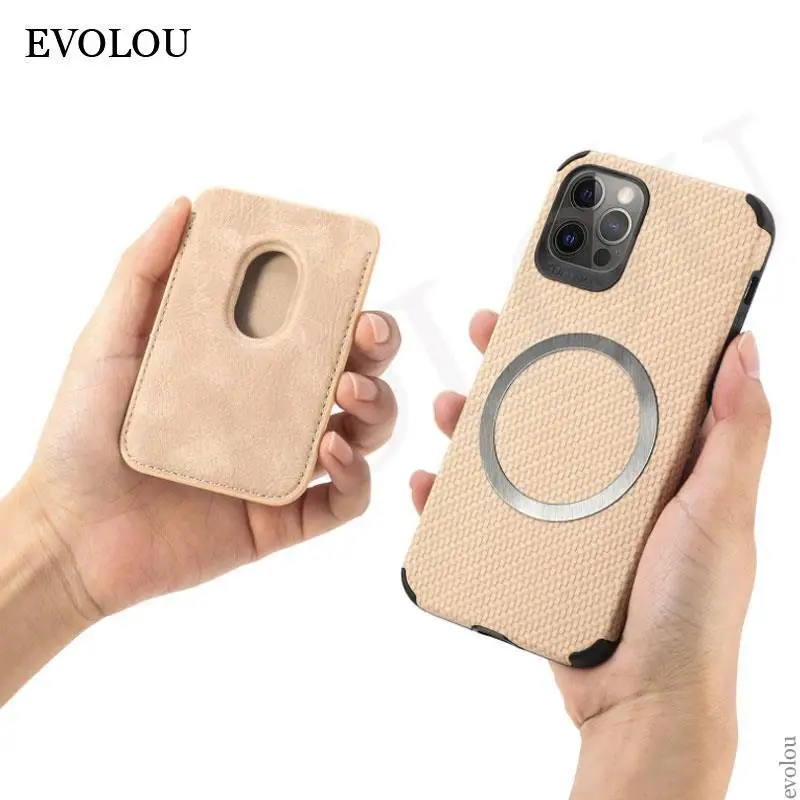 Чехол для Xiao mi 13 T Pro чехол телефона Magsafe из углеродного волокна кожаный Mi 13Tpro 13Lite