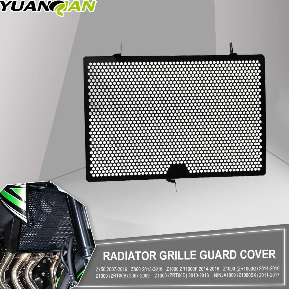 

For KAWASAKI Z750 Z800 Motorcycle Accessories Radiator Grille Cover Guard Protection Protetor Z1000 Z1000SX NINJA Z 750 800 1000