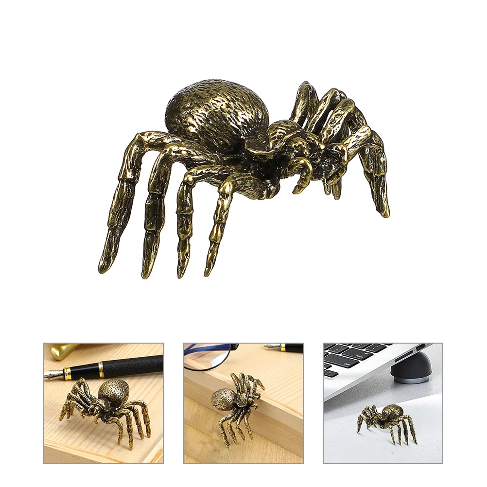 2 шт. чайный питомец паук настольный орнамент ретро-декор украшение для крышки