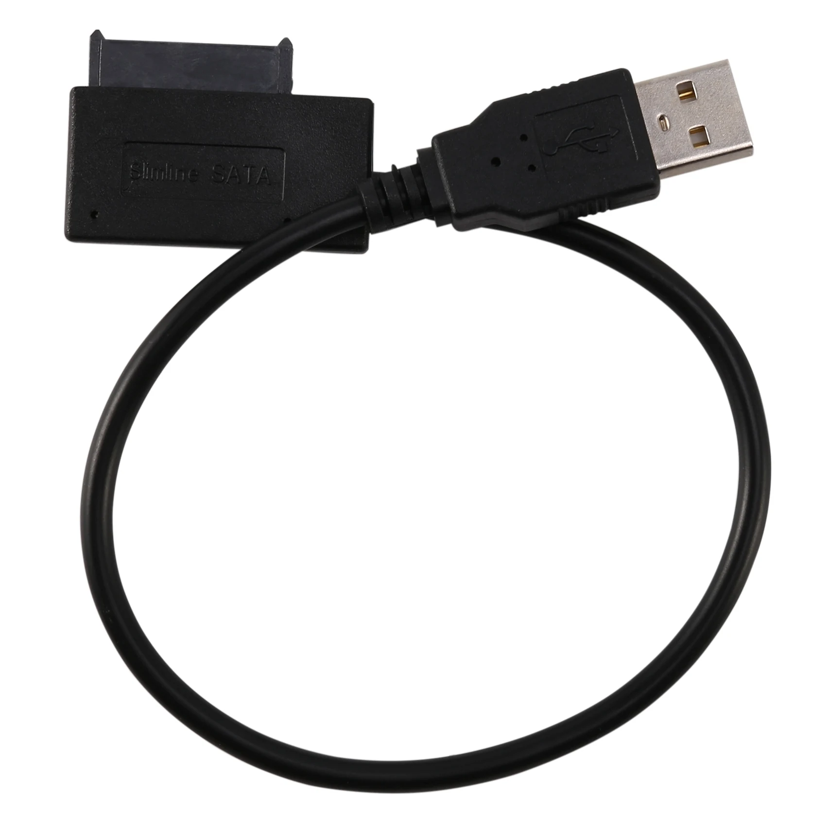 

Кабель-Переходник USB 2,0 на Mini Sata II 7 + 6 13Pin для ноутбука, CD/DVD ROM, привода Slim Line