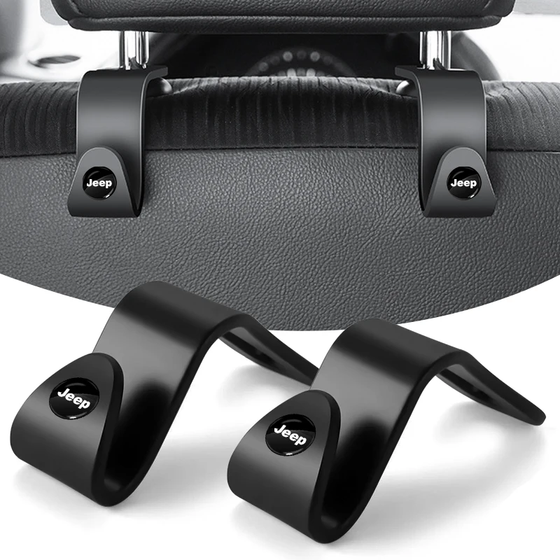 

Multi-Function Car Rear Back Seat Storage Hook Auto Interior Ornament for Jeep Grand Cherokee Commander Wrangler Compass Patriot