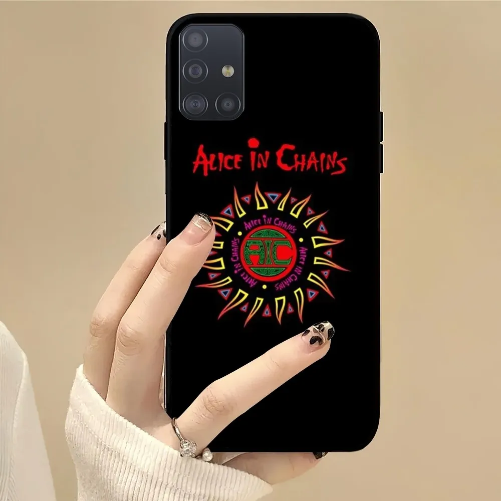 Чехол для телефона Rock Band Alice In Chains Samsung Galaxy 20 10 S24 S22 S23 S30 Note Plus Lite FE ULTRA Cover