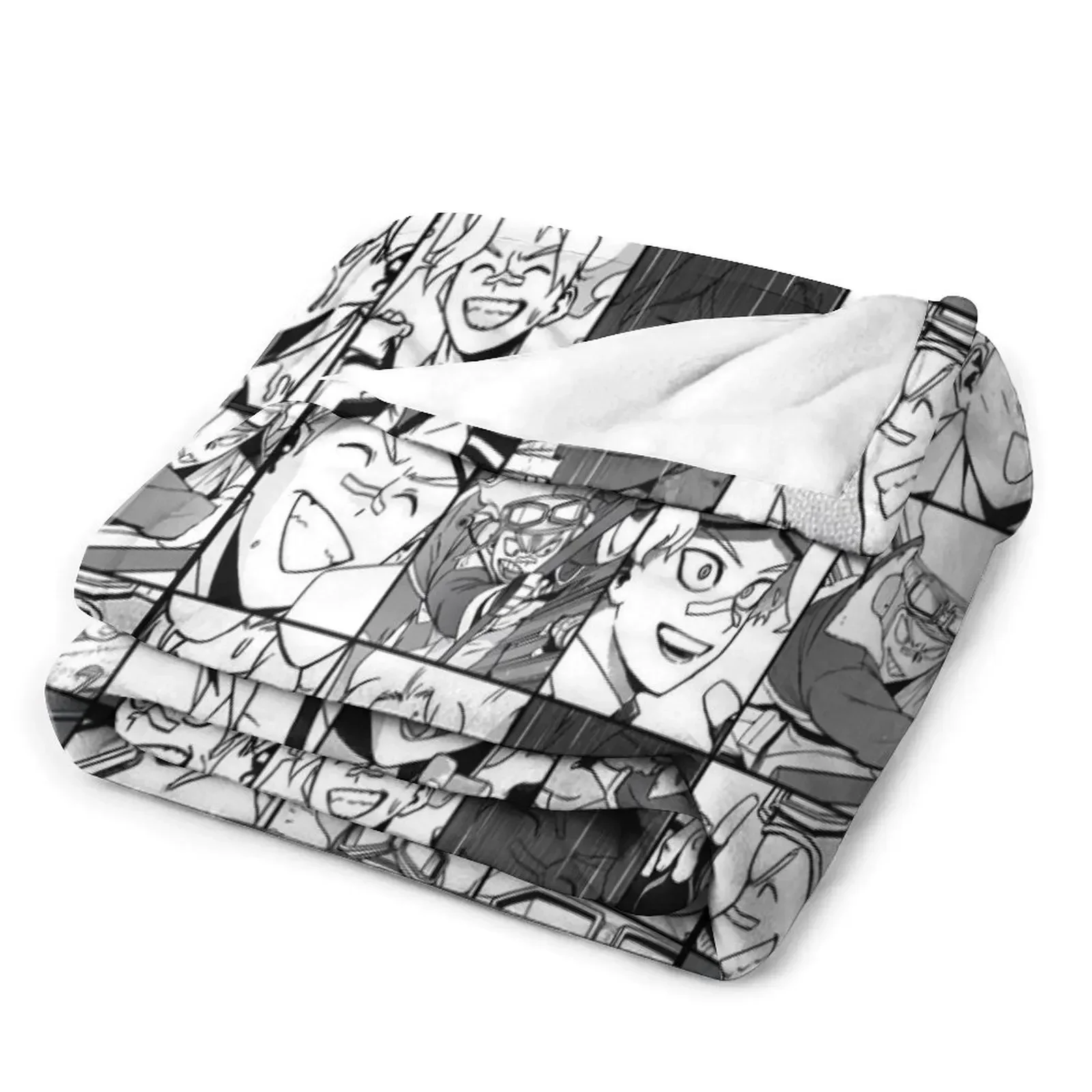 Oboro Shirakumo-коллаж черно-белая версия пледы мягкие большие одеяла для кровати диван