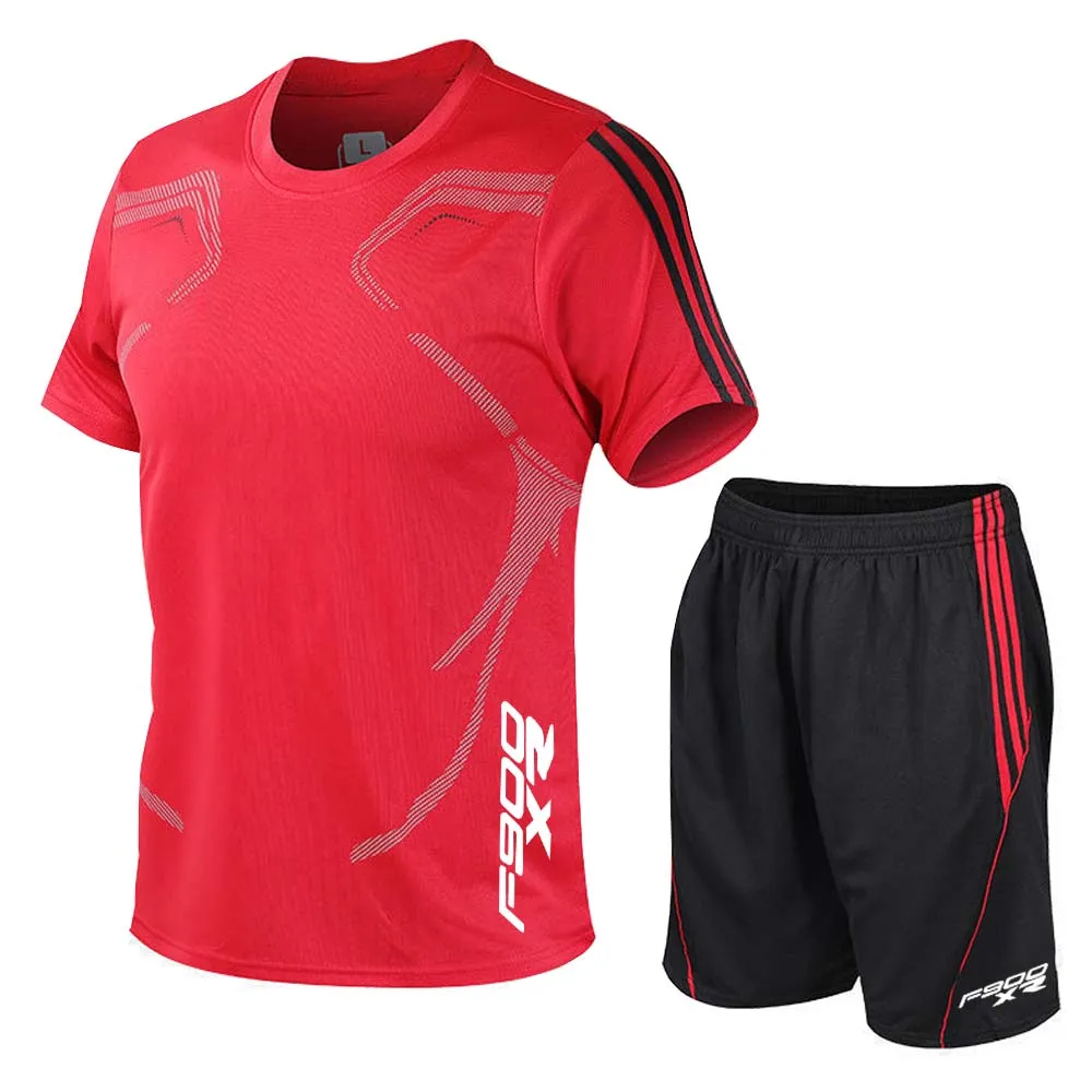 FOR BMW F800R F900R F900 F900XR F 900 X XR short sleeved men's T-shirt breathable loose fitting sportswear summer with logo