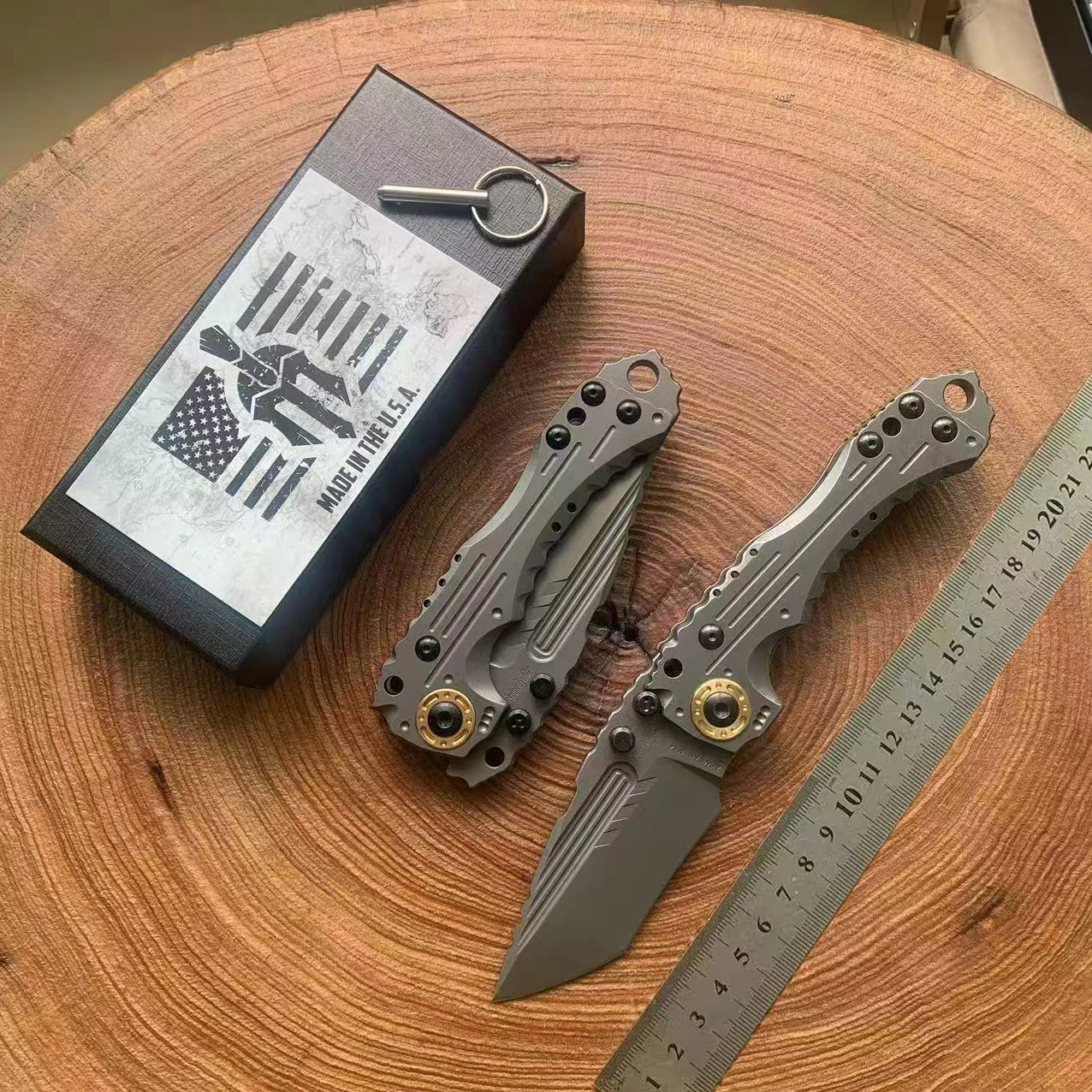 Высокое качество сверхмощный складной нож с лезвием 9cr18mov уличная стальная ручка