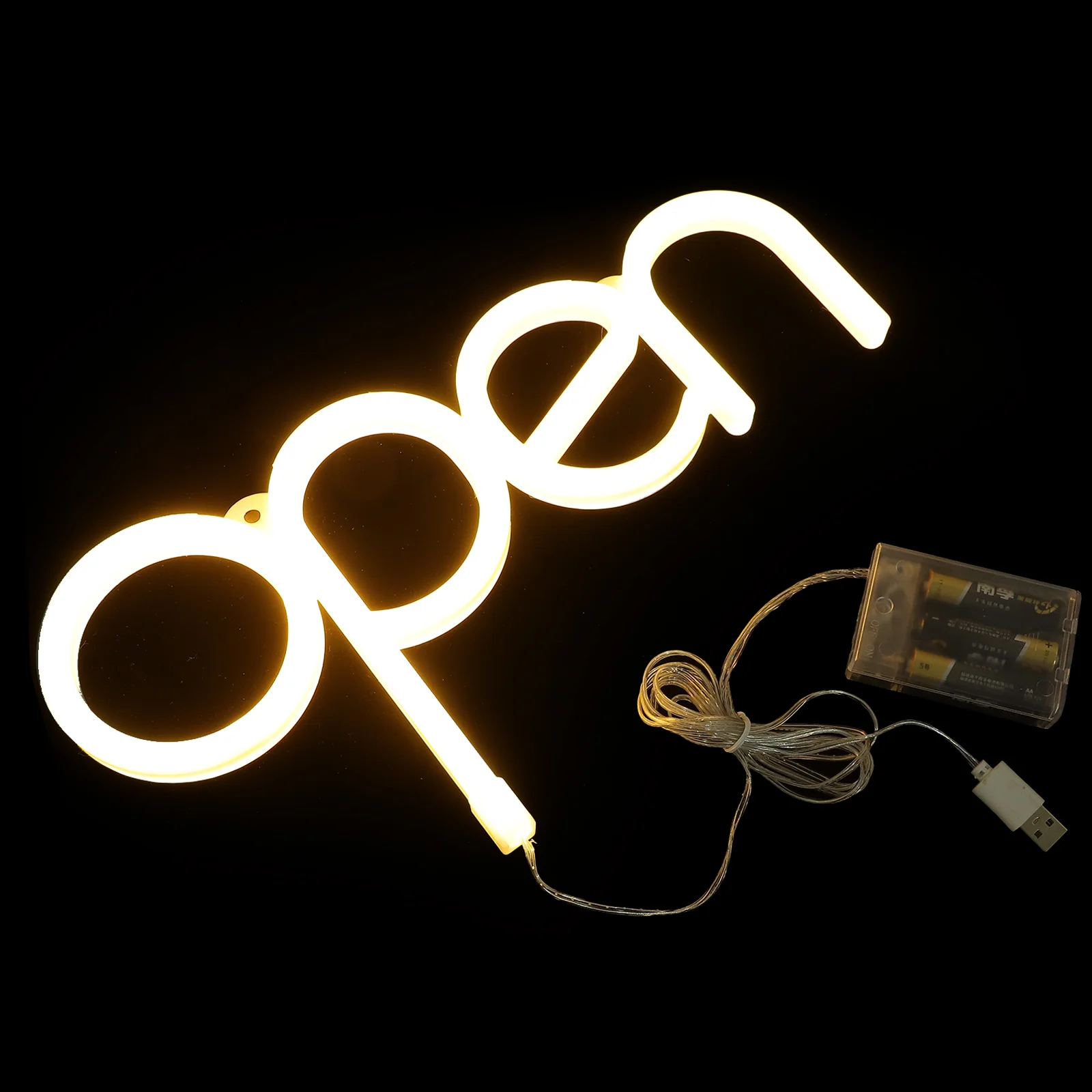 Неоновый светодиодный свет для вечеринки открытые знаки декора стен украшения