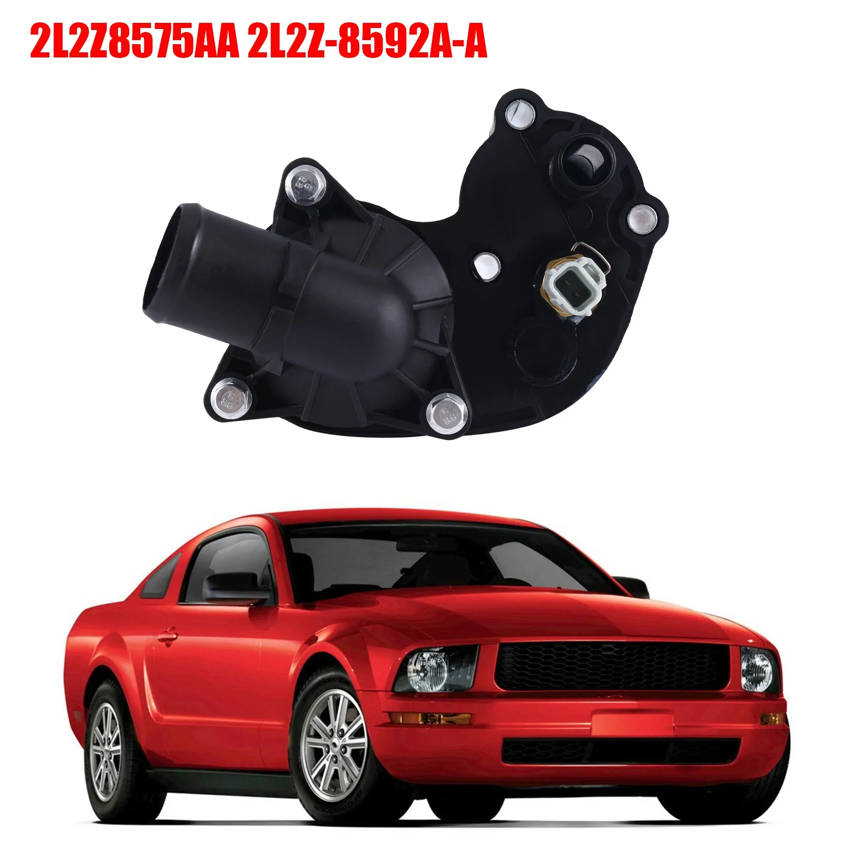 Корпус термостата с датчиками для Ford Mustang Explorer 4.0L V6 2L2Z8575AA Mountaineer 2002-2010