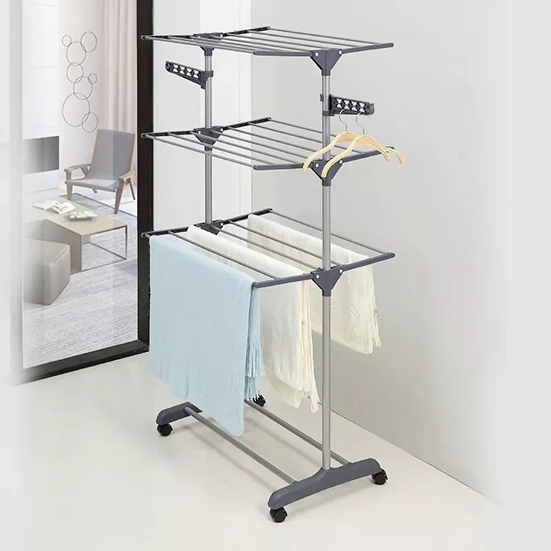 

GIANTEX Clothes Hanger Coat Rack Floor Hanger Storage Wardrobe Clothing Drying Racks porte manteau kledingrek perchero de pie