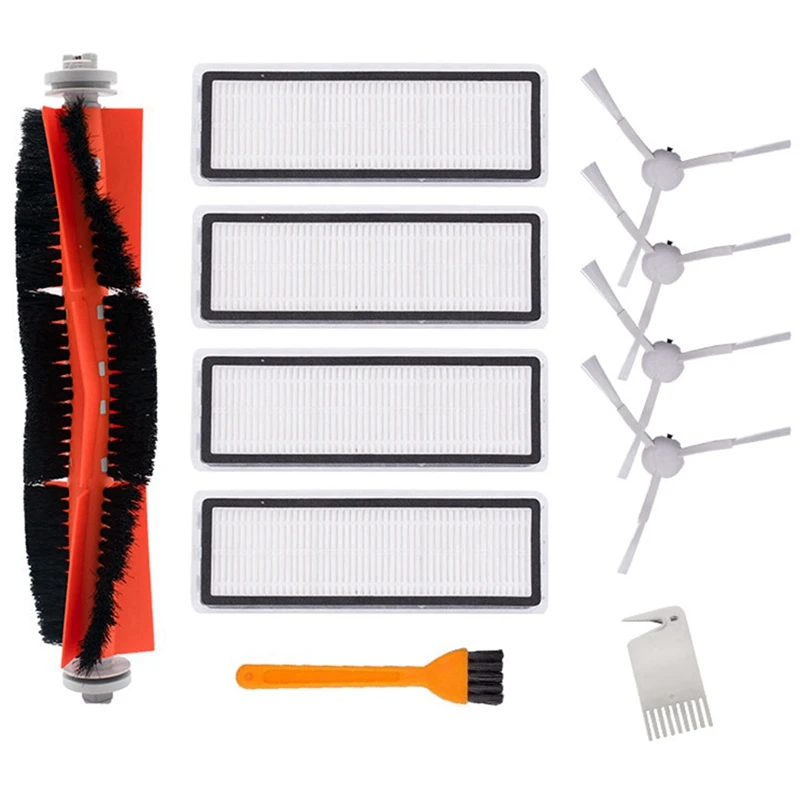 

Main Side Brush Filter Replacement Accessories For Xiaomi Mijia 1C / STYTJ01ZHM Dreame F9 Robotic Vacuum Cleaner