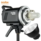 Godox 200 Вт MS200 или 300 Вт MS300 студийная вспышка 2,4G встроенный беспроводной приемник легкая Компактная и прочная вспышка с креплением Bowens