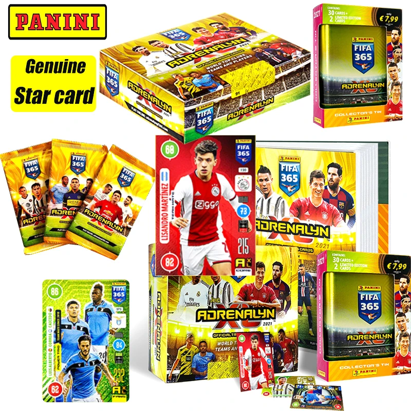 

Panini 2020/21 ФИФА 365 Адреналин Xl Tcg редкая Бронзирующая коллекция Звездная карта в коробке консервированный Рождественский подарок на день рождения игра игрушки