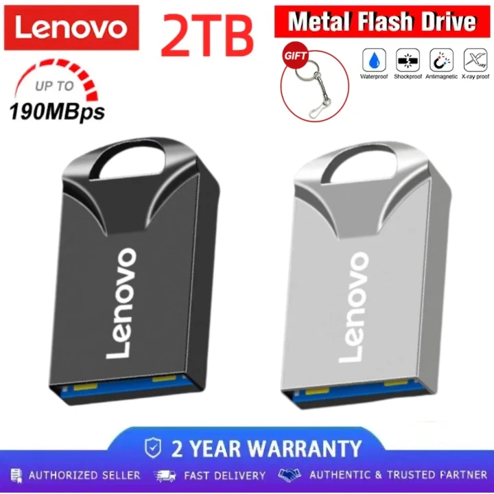 Новый флэш-накопитель Lenovo Usb 3 0 2 в 1 256 ГБ 128 64 Флэшка для телефонов Android/ПК