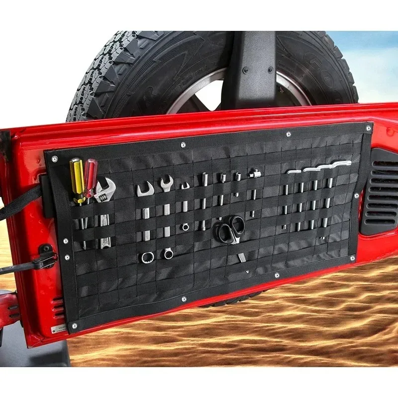 Задняя дверь сумка для хранения органайзер Jeep Wrangler Jk Jl 2007-2023 внутренняя экономия