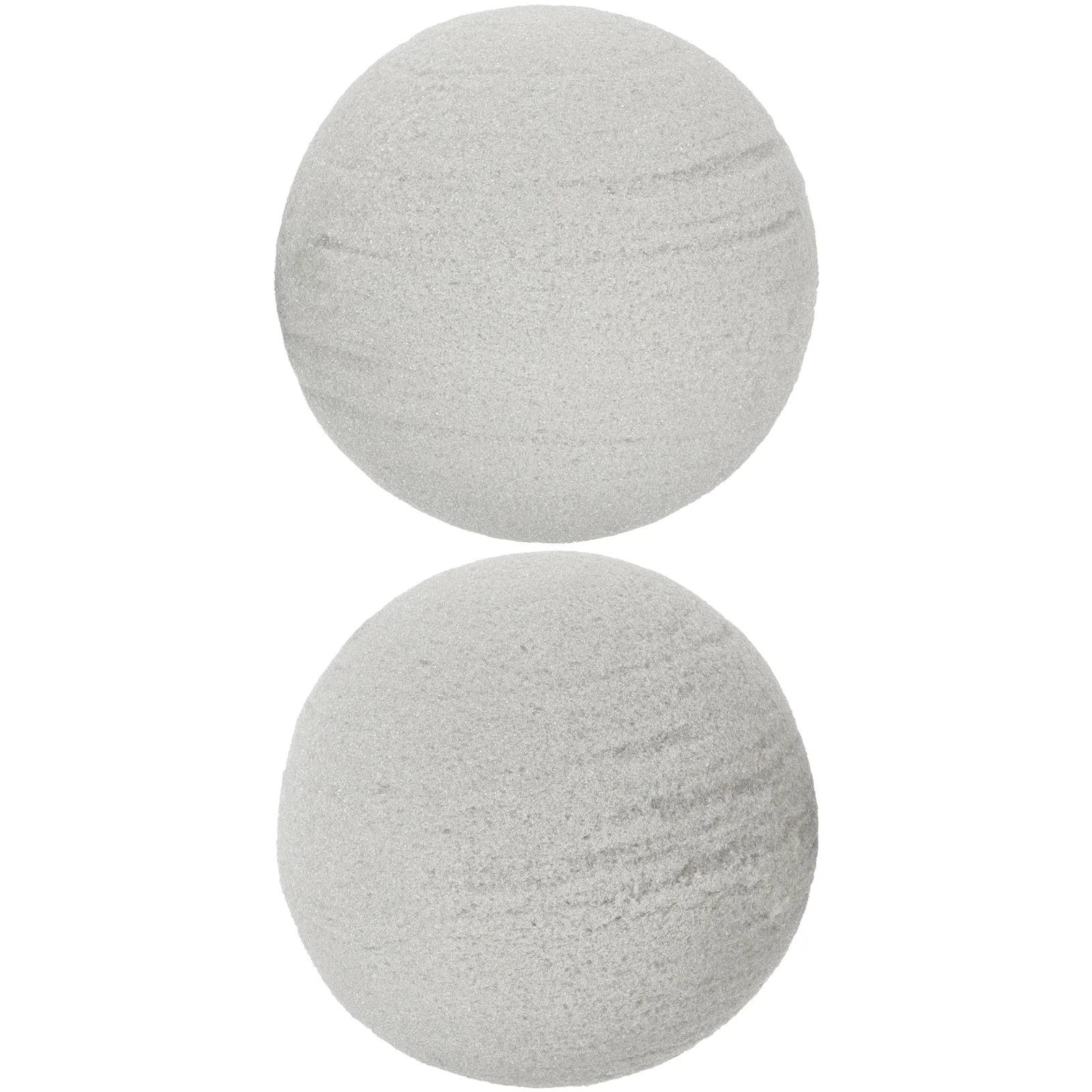

2 Pcs Wedding Decorations Ceremony Flower Mud Ball Round Foam Dry Dried Flowers Balls Arrangement