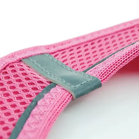 

Tailpetz Airmesh Pink Cat Dog Chest Collar 424159539
